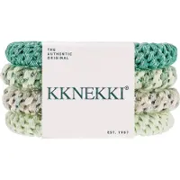 Kknekki Hårstrikker - 4-pack - Grønn - - OneSize - Hårpynt