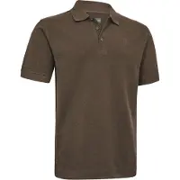 Deerhunter Griffin Polo Shirt Otter Brown 2XL