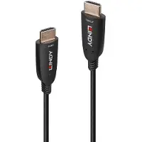 Lindy 38510, 10 m, HDMI Type A (Standard), HDMI Type A (Standard), 48 Gbit/s, Svart