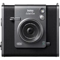 Fujifilm Instax Wide Evo - Digitalkamera - kompakt med øyeblikkelig bildeskriver - 16.0 MP - Bluetooth - svart med grå aksenter