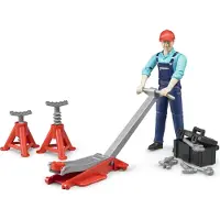 BRUDER Figure set garage equipment toy