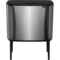 Brabantia Bo Touch Søppelbøtte 3 Enheter