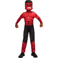 Rubies Kostymer - Marvel Røde Hulk - - 7-8 år (122-128) - Kostymer
