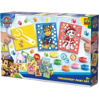 SES Creative Fingermaling - Kunstige prikker - Paw Patrol - - OneSize - Kreativt leker