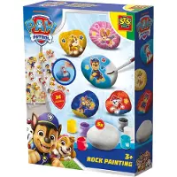 SES Creative - Maling på stein - Paw Patrol - - OneSize - Kreativt leker