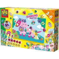 SES Creative Kreativt leker - Diamantmosaikk - - OneSize - Kreativt leker