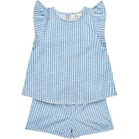 Copenhagen Colors Shorts Sett - Topp/Short - Hundetannsmønster - - - 8 år (128) - Shorts
