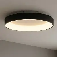 Mantra-Iluminacion Taklampe Niseko II CCT fjernkontroll, Ø 38 cm, svart