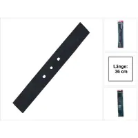 Metabo 628422000, Skjæreblad til gressklipper, , RM 36-18 LTX BL 36, Svart