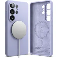 Ringke Samsung Galaxy S26 Ultra Liquid Silicone MagSafe Deksel - Lavendel