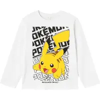 Name it Amas Pokemon Nreg Langarmet T-skjorte
