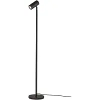 Good&Mojo Gulvlampe Java, svart, bambus, 141 cm, GU10