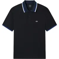 Armani Exchange for man. XM002329AF13026UB101 Regular navy polo shirt (M), Casual, Cotton, Short sleeve