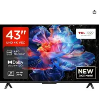 TCL 43" Flatskjerm-TV LED 4K Dolby Vision 43V6C