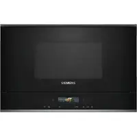 Siemens iQ700 BE732L1B1, Innebygget, Kombinasjon mikrobølge, 21 l, 900 W, Innebygd skjerm, TFT