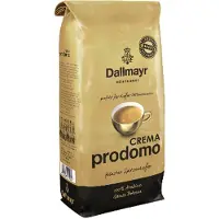 Dallmayr Pprodomo Crema 1000g, 1 kg, Americano, Espresso, Middels brent, 1 stykker, Veske