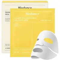 BIODANCE Radiant Vita Niacinamide Real Deep Mask lysende ansiktsmaske 4x34g