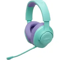 JBL Quantum 360 - Hodesett - full størrelse - Bluetooth / 2,4 GHz radiofrekvens - trådløs - sjøgrønn - Zoom Certified, Discord Certified