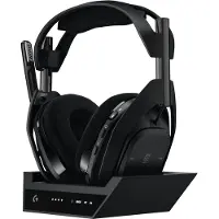 Logitech G Astro A50 - 5. generasjon - hodesett - full størrelse - Bluetooth / LIGHTSPEED - trådløs - svart