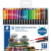 Staedtler Double-ended perm. Pens 36 pcs