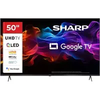Sharp 50HP5265E – 50 diagonal klasse LED-bagbelyst LCD-TV – QLED – Smart-TV – Google TV – 4K UHD (2160p) 3840 x 2160 – HDR – Quantum Dot