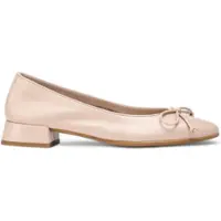 Wonders for woman. B-9701_3465_6610 Evow 01 nude leather ballerina flats (38), 1 to 3 cm, None, Casual, Classic