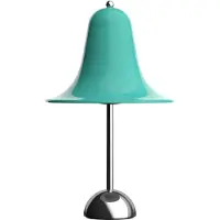 Verpan bordlampe Pantop, lys turkis, høyde 28 cm, E14