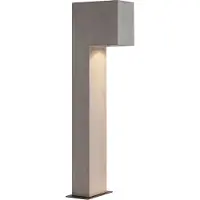 QAZQA Moderne utendørs pullert grå 65 cm IP44 - Pompei