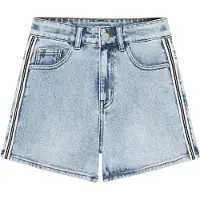 Indian blue jeans Shorts - Bred - Brukt Light Denim - - 8 år (128) - Shorts