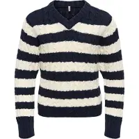 Kids Only Genser - Strikk - Kokk Janny - Night Sky/Tofu - - 13-14 år (158-164) - Genser