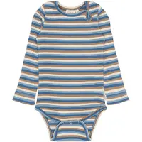 Petit Piao Body I/e - Rib/Modal - PPSong - Infinity Flerstripet - - 74 - Langermet Body