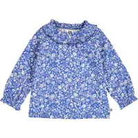 Müsli Genser - Primrose Frill - Asurblå Blue/Nektar/Tofu - - 1½ år (86) - Genser