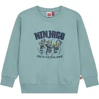 Lego Wear LEGO Ninjago Collegegenser - Turkis - - 10 år (140) - Collegegenser