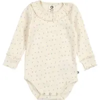 Müsli Body I/e - Rib - Spring Frill - Tofu/Nektar/Shell Blue - - 2 år (92) - Langermet Body