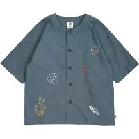 Müsli Skjorte - Sea - Chambray m. Broderi - - 5 år (110) - Skjorte