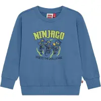 Lego Wear LEGO Ninjago Collegegenser - Blå - - 8 år (128) - Collegegenser