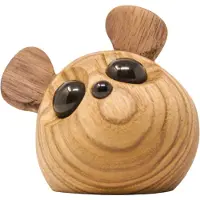 FableWood Sonja den lille Mus - Tre - 6x5 cm - Plukk-meg-opp - - OneSize - Dekorasjon