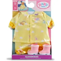 Baby Born Dukkeklær - Regnsett - 43 cm - - OneSize - Dukkeklær