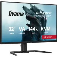 Iiyama G-MASTER Red Eagle GB3261UHSCP-B1 - LED-skjerm - gaming - 32 (31.5 synlig) - 3840 x 2160 4K @ 144 Hz - VA - 400 cd/m² - 3000:1 - HDR10 - 0.6 ms - 2xHDMI, DisplayPort, USB-C - høyttalere - svar