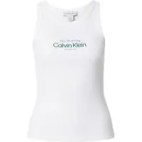 Calvin Klein Jeans Contour 2x2 Rib Graphic Ermeløs T-skjorte