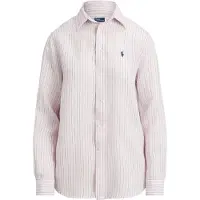 Ralph Lauren for woman. 211A96158011 Pink Classic Linen Shirt (XS), Casual, Long sleeve
