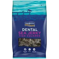 Fish4Dogs Dental Sjøtørkede Fiskefirkanter Hundesnacks 575g