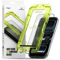 Ringke iPhone 17 Pro Easy Slide AR Beskyttelsesglass - 9H - svart kant