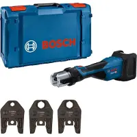 Bosch Professional Gpt 18v-32 Solo +l-boxx + 3xm 15/22/28 Rørpresseverktøy