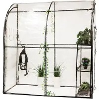 NSH Nordic HORTUS Vægdrivhus plast 215 x 200 x 100 cm (211-206)
