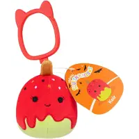 Squishmallows Kosedyr - 9 cm - Keir - Klipsfeste - - OneSize - Kosedyr