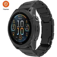 FIXED Titanium Strap for Garmin QuickFit 26mm Black