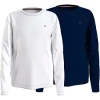 Tommy Hilfiger Gensere - 2-pack - Svart/Hvit - - 14-16 år (164-176) - Genser