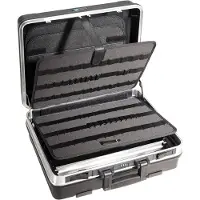 B & W International tool.case base - Dokumentmappe for verktøy - aluminium, høystøts ABS-plast - svart