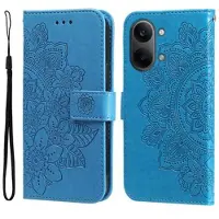 Mtp Products Xiaomi Redmi Turbo 5 Max Mandala Series Lommebok-deksel - Blå